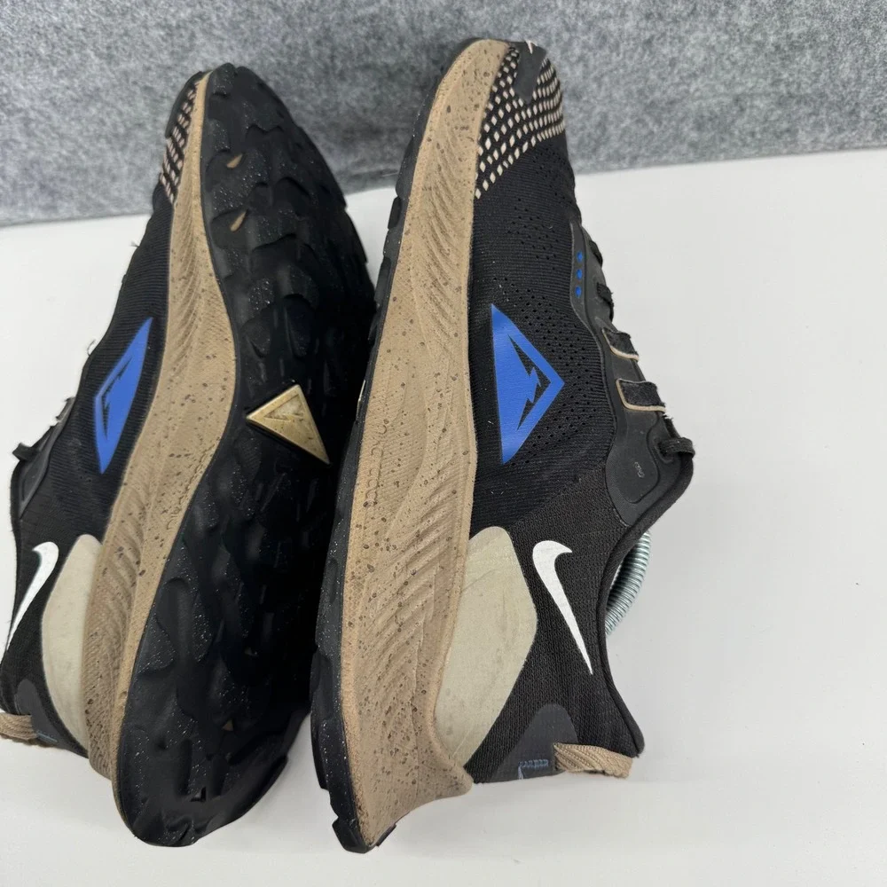 Nike Pegasus Trail 4 Mens 10.5 Black Brown DM6161-010 Running Shoes